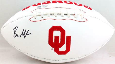 autographed baker mayfield|baker mayfield signed football.